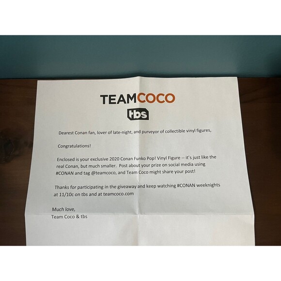 Conan O'Brien as Dr Ian Malcolm Exclusive Funko Pop 33 SDCC Con‎ Jurassic Park - Picture 11 of 11